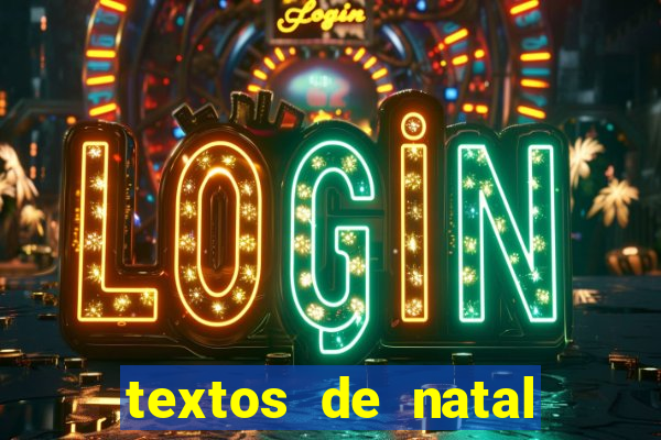 textos de natal para leitura